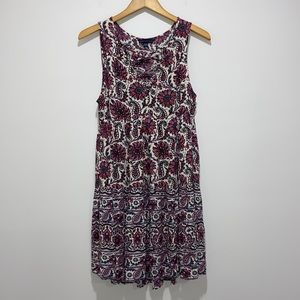 American Eagle Outfitters Floral Boho Dress Women Size M